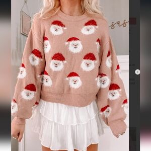 Miss Sparkling relax fit sweater size Large